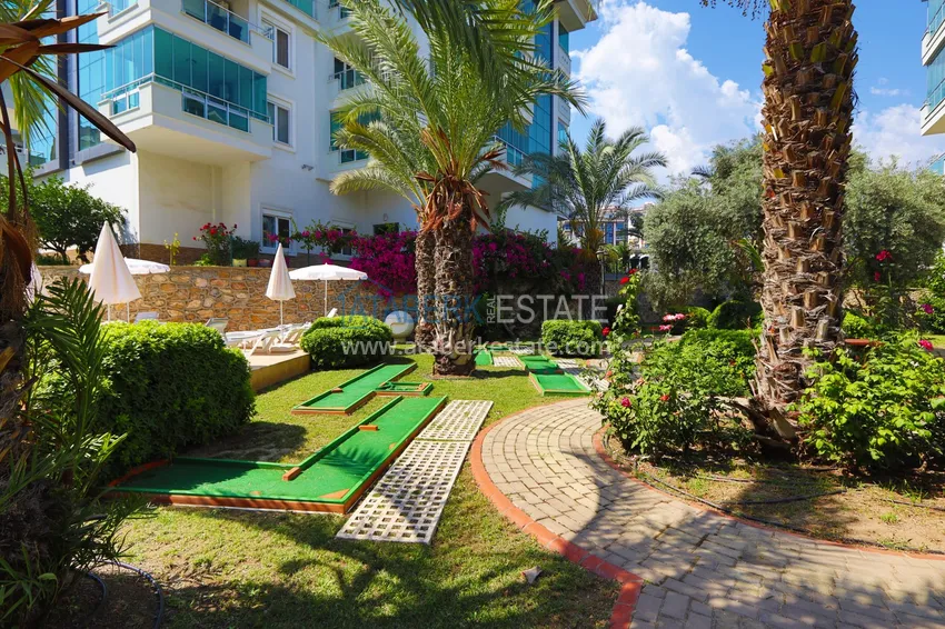 Two-bedroom apartment with furniture and glazed balconies in Alanya, Cikcilli district - suitable for a residence permit 7 