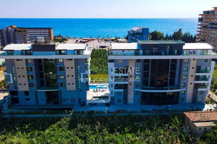 2+1 apartment in a new residential complex with a private beach. Kargicak District, Alanya 7 