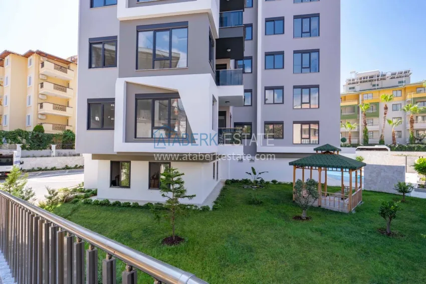 2+1 apartment with furniture, separate kitchen and mountain views - Alanya Center 7