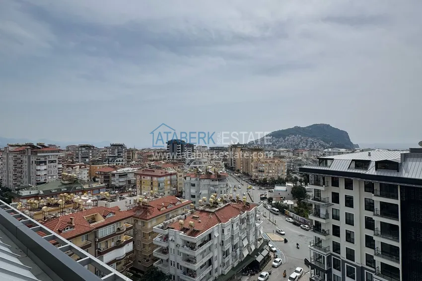 Purchase Duplex penthouse with views of Calais in the heart of Alanya 8 