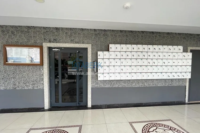 1+1 apartment with an area of 76 m2 furnished in a comfortable complex — Alanya, Mahmutlar district 7 