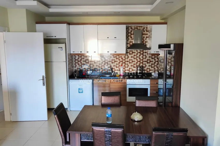 Purchase  1+1 apartment with an area of 76 m2 furnished in a comfortable complex — Alanya, Mahmutlar district 7 