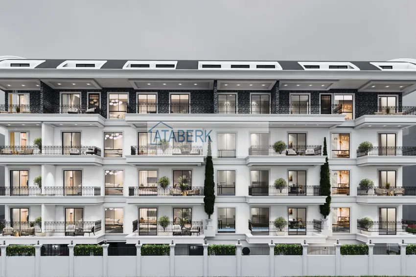 Investing in the center of Alanya: a profitable residence project 250 meters from Cleopatra Beach 8 