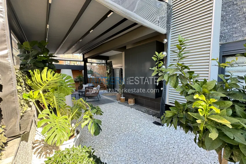 Purchase  Garden duplex in Alanya — Oba district, with furniture, private area and swimming pool 8 