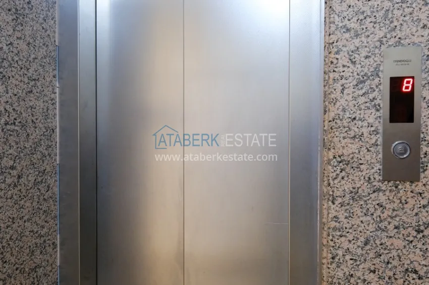 Two-bedroom apartment with furniture and sea view — Alanya, Mahmutlar, Tuesday Market District 8 