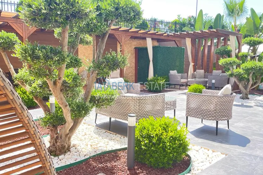 Furnished 2+1 penthouse with sea view - Alanya, Kestel, first coastline 8 