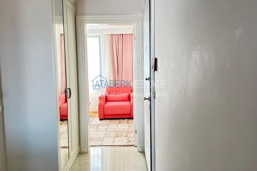 Purchase  Furnished 2+1 penthouse with sea view - Alanya, Kestel, first coastline 8 
