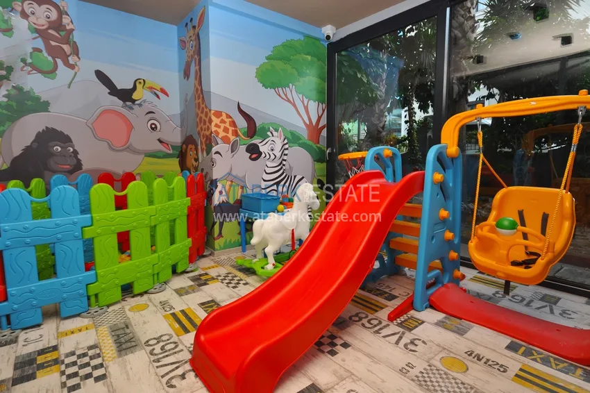 1+1 apartment in the center of Alanya with a fine finish - Keykubat beach area  8 