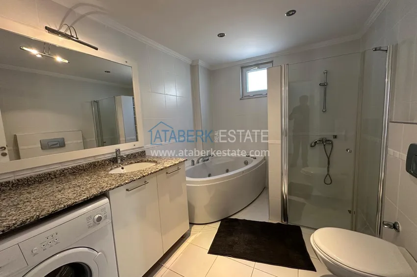 Purchase  Furnished 2+1 apartment with sea view, suitable for a residence permit - Alanya center, Cleopatra beach area 8 