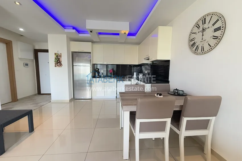 Purchase  Furnished 1+1 apartment in a hotel-format complex, Cikcilli district - suitable for a residence permit 8 