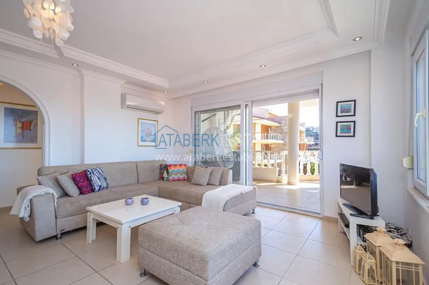 Purchase Two-level apartment in Konakli with furniture and sea view - suitable for a residence permit 8 