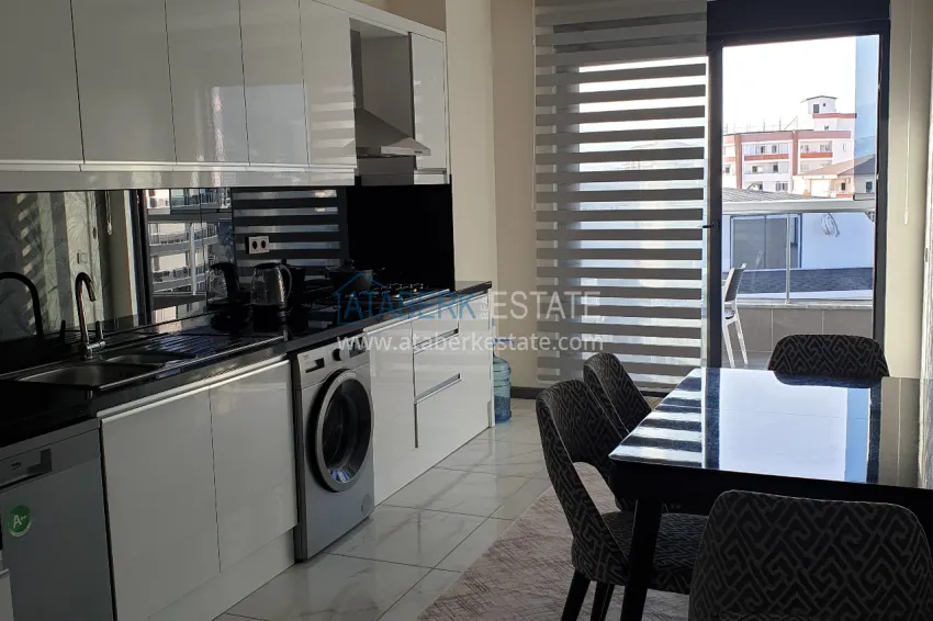 Purchase 4+1 apartment with designer interiors and views — Alanya, Mahmutlar district 10 
