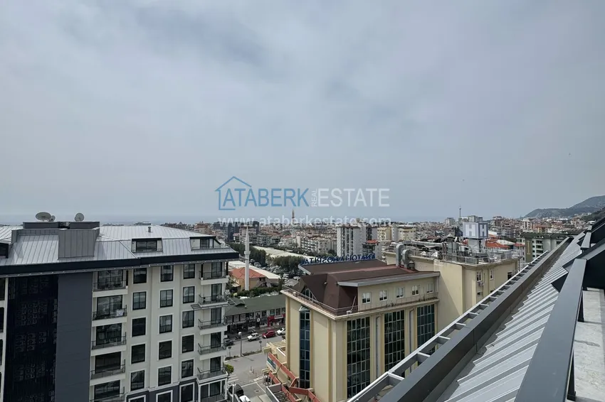 Purchase Duplex penthouse with views of Calais in the heart of Alanya 9 