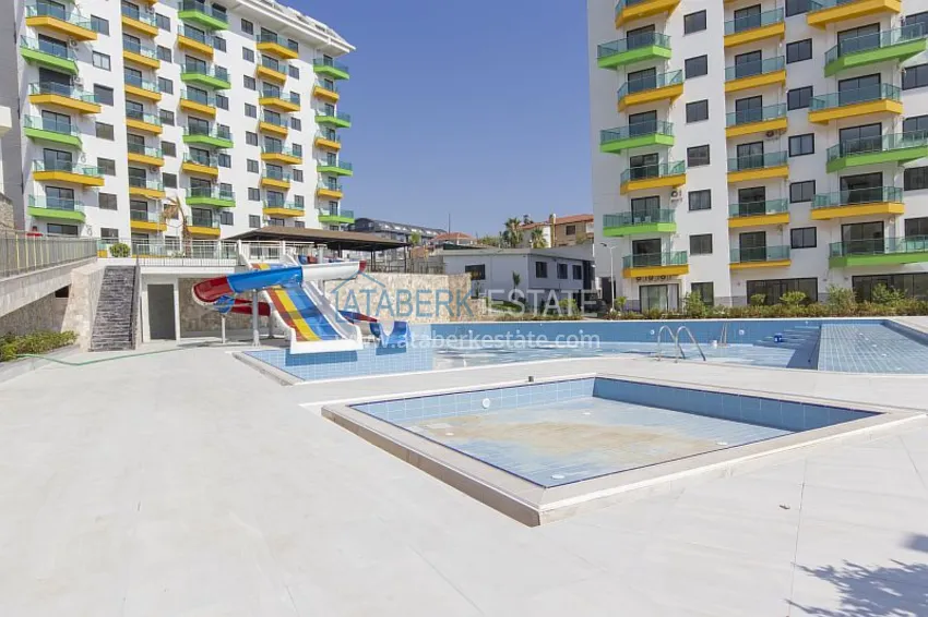 One bedroom apartment in a new complex - Alanya, Avsallar district 9 