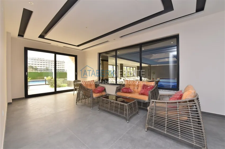 Garden duplex with a modern interior in a complex with infrastructure - Kargicak, Alanya 9 