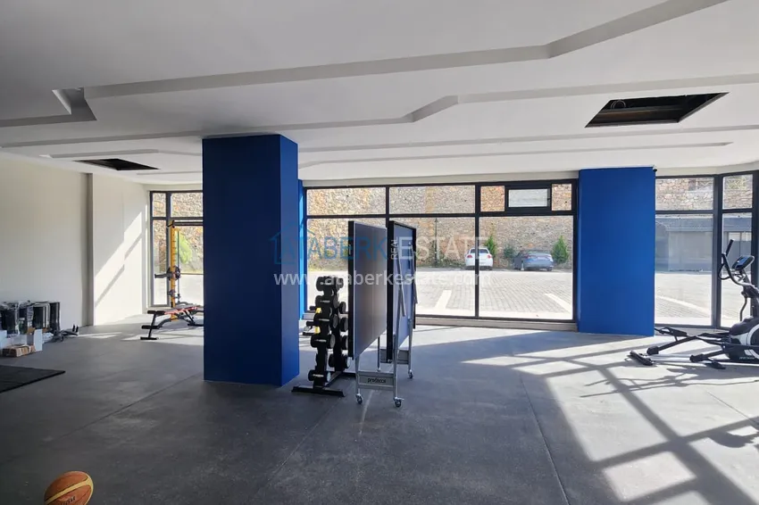 Newly furnished studio in a premium complex with a private beach — Mahmutlar district, Alanya 9 