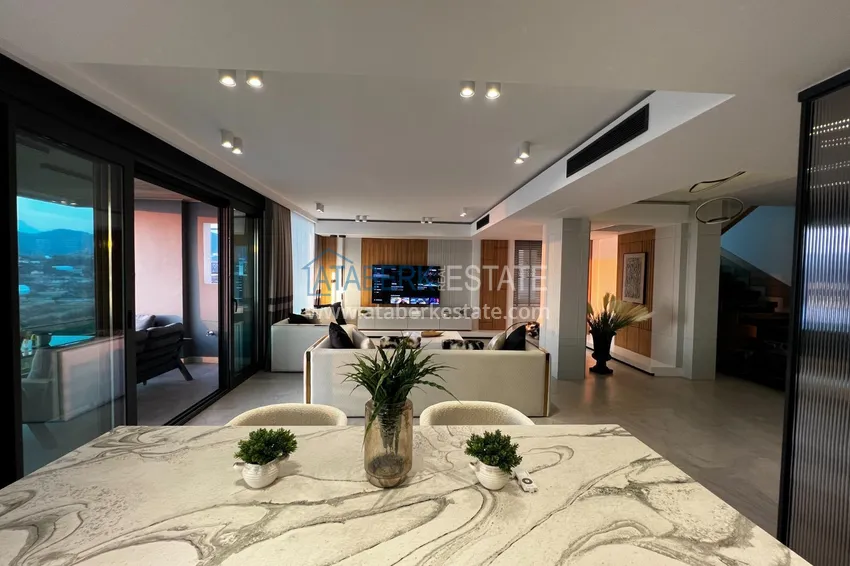 Purchase  Elite private house with panoramic views and original architecture in Alanya, Yeşiloz district - suitable for citizenship 9 