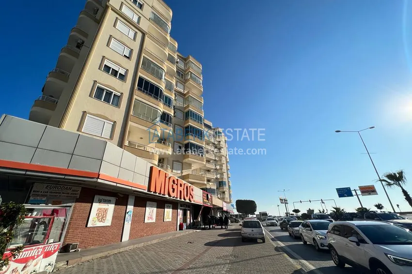 Three-room penthouse with sea and mountain views — Tosmur, first coastline 9