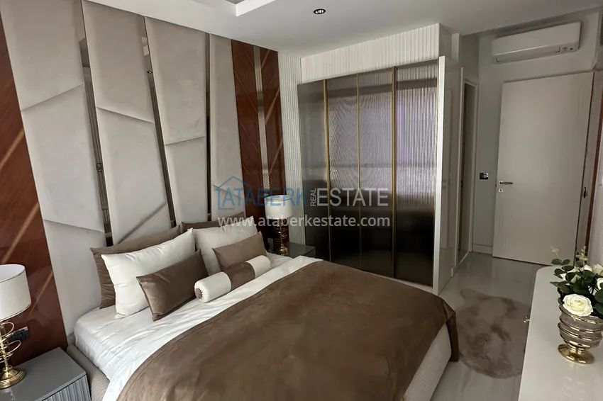 Purchase  Two-bedroom apartment with sea view, first coastal apartment - Alanya, Mahmutlar district 9 