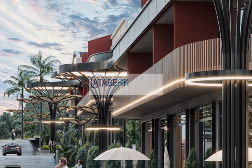 Commercial real estate under construction in Alanya, Avsallar district is a profitable investment 9 