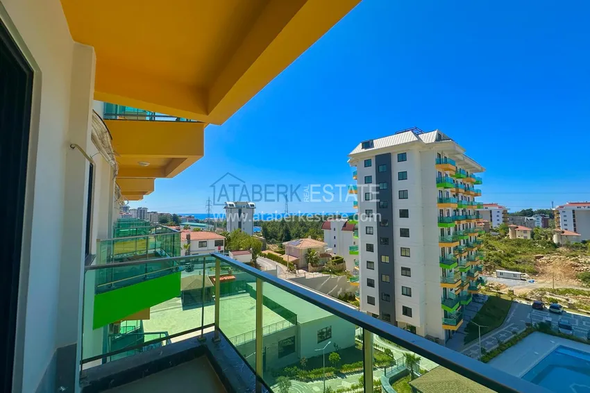 Purchase Hot offer, real estate with sea view — one bedroom apartment in Avsallar! 10