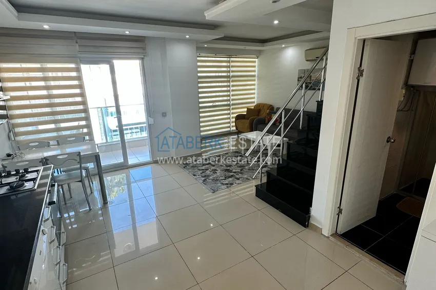 Purchase  2+1 penthouse duplex in the center of Alanya — Cleopatra beach area  8 