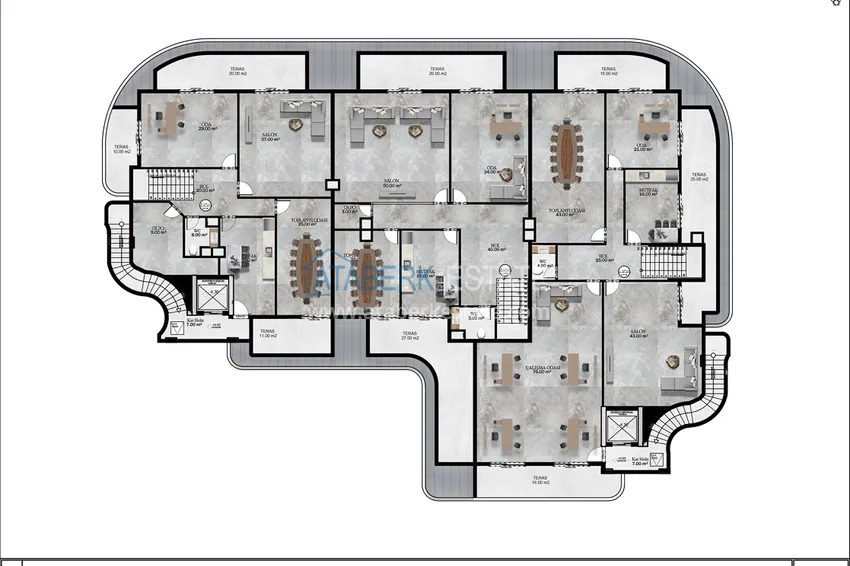 Buy cheap Commercial real estate under construction in Alanya, Avsallar district is a profitable investment 6 