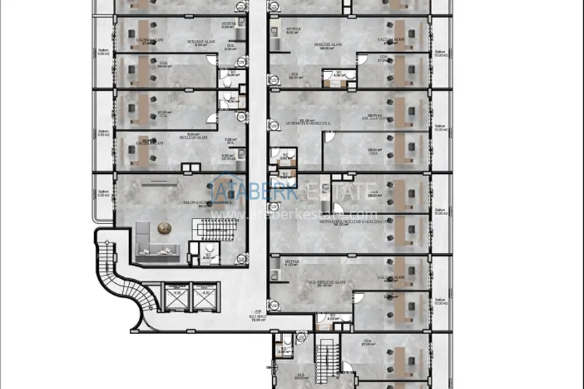 Buy cheap Commercial real estate under construction in Alanya, Avsallar district is a profitable investment 8 