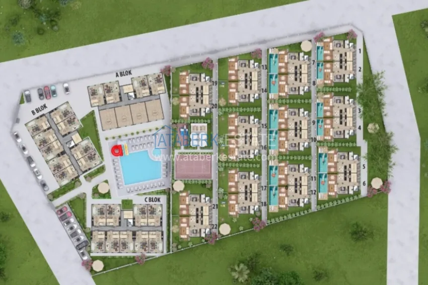 Buy cheap A new architectural masterpiece on the coast of Alanya, Turkler district — an investment project with villas and apartments 1 