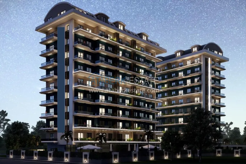 New off-plan project in Avsallar: a residential complex with original architecture 2 