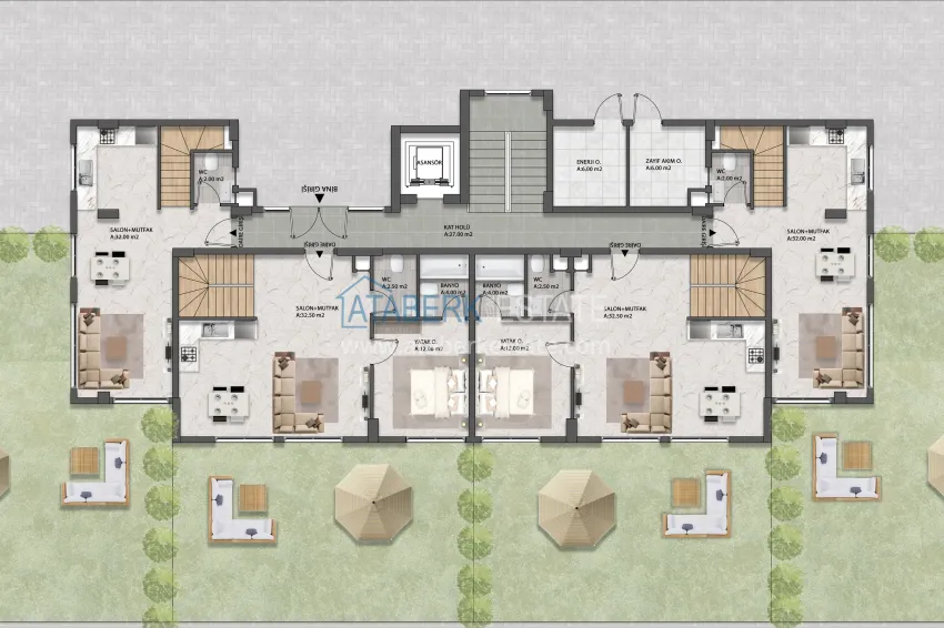 Buy cheap Attractive investment project in Alanya, Kargicak district 2 