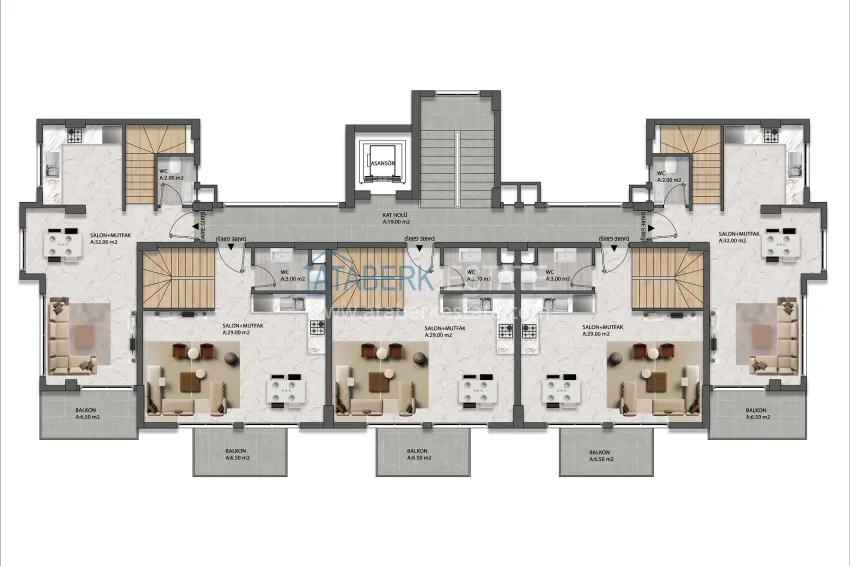 Buy cheap Attractive investment project in Alanya, Kargicak district 5 