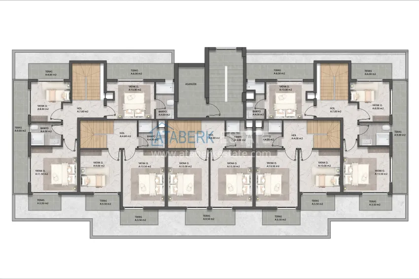 Buy cheap Attractive investment project in Alanya, Kargicak district 6 