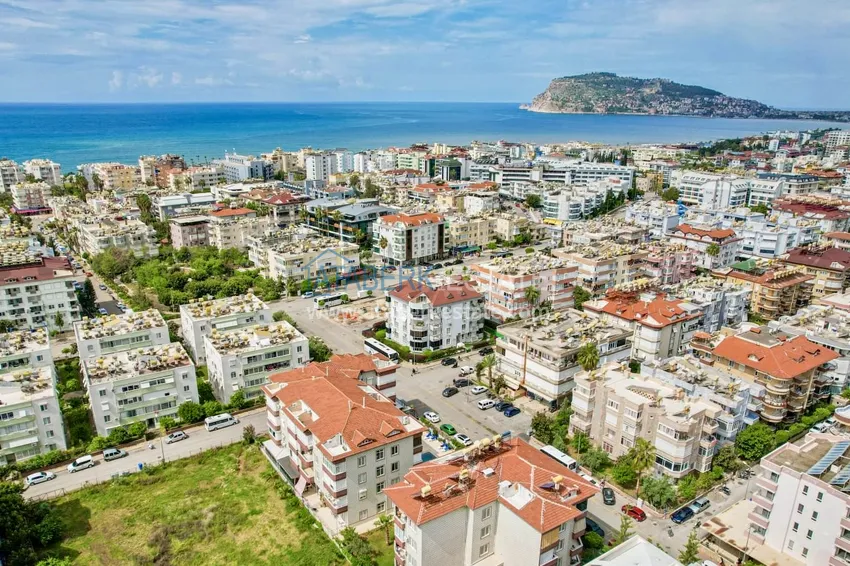 Furnished 1+1 apartment suitable for a residence permit — Alanya, Oba district, 300 meters from the sea 1 