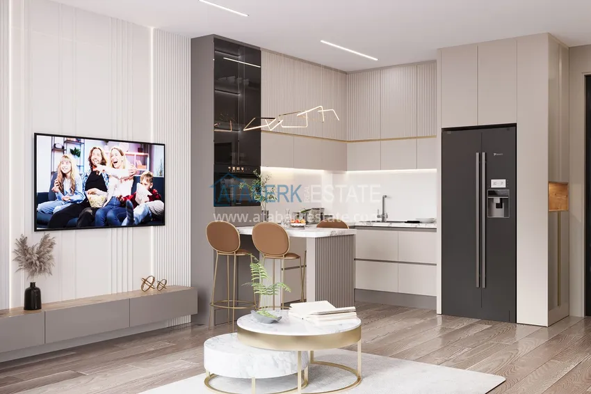 Purchase  Modern residential complex in Antalya, Altintash district — apartments with installments and rental prospects 1 