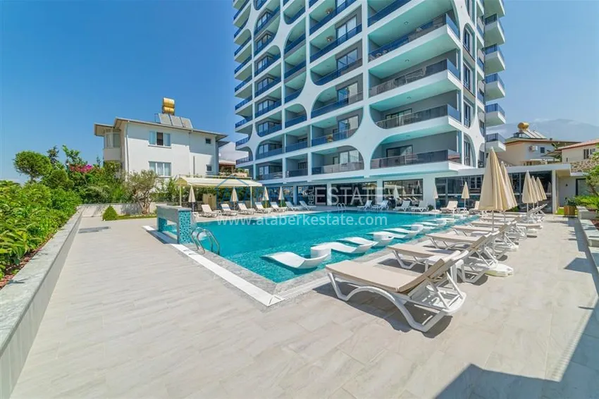 Turnkey one-bedroom apartment in Alanya, Mahmutlar district 2 