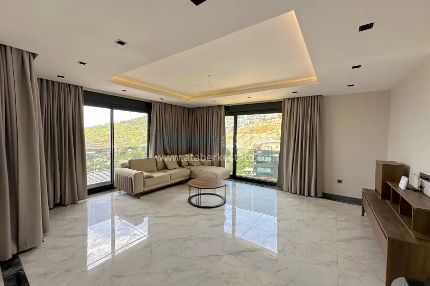 Purchase Luxurious penthouse duplex with panoramic views in a prestigious complex — Tepe, Alanya Center 5
