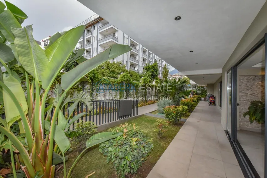 Short term rent apartment 2+1 in a cozy complex - the center of Alanya, next to Cleopatra beach 10 