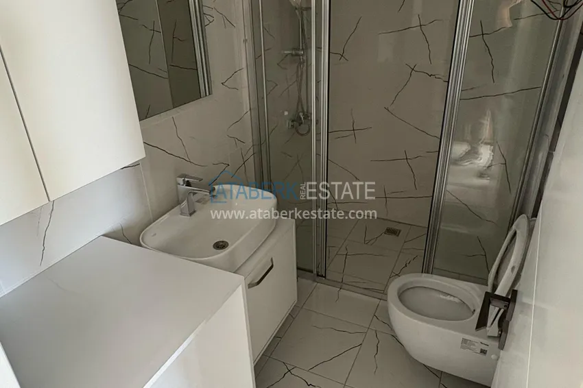 Purchase  1+1 apartment with sea and fortress views - Alanya center  10 