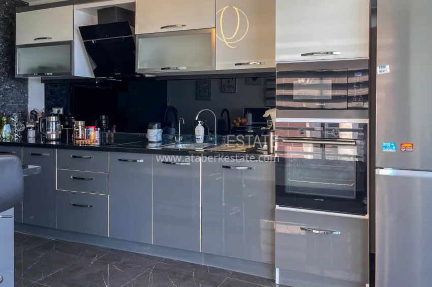 Purchase Apartment with direct sea view and citizenship opportunity - Alanya, Kestel 10 