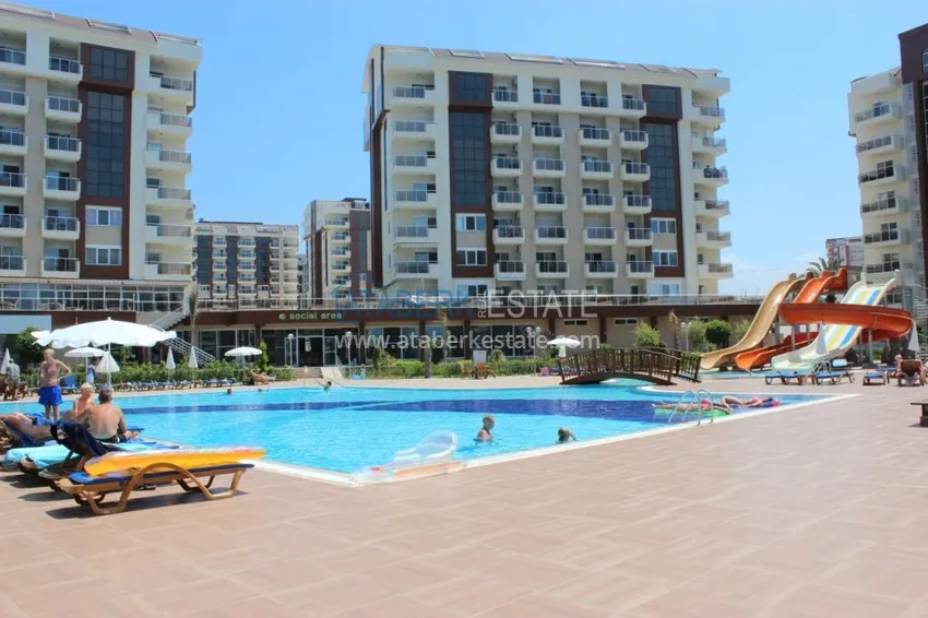 5+1 duplex penthouse with furniture — Alanya, Avsallar district 7 
