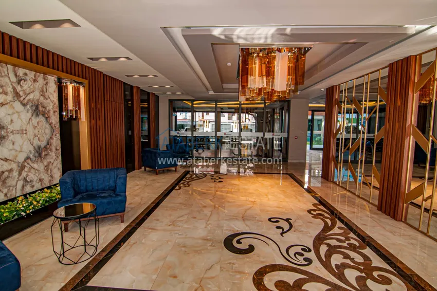 2+1 apartment in a luxury complex on the seafront - Mahmutlar district, Alanya 13 