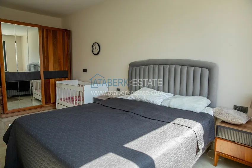 Purchase Furnished 2+1 apartment in a comfort-class complex — Alanya center, Cleopatra beach area 11