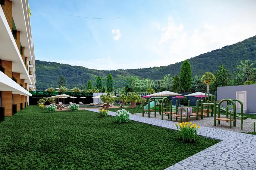 Apartment 1+1 in a complex with a hotel concept — Antalya, Altintash district 10 