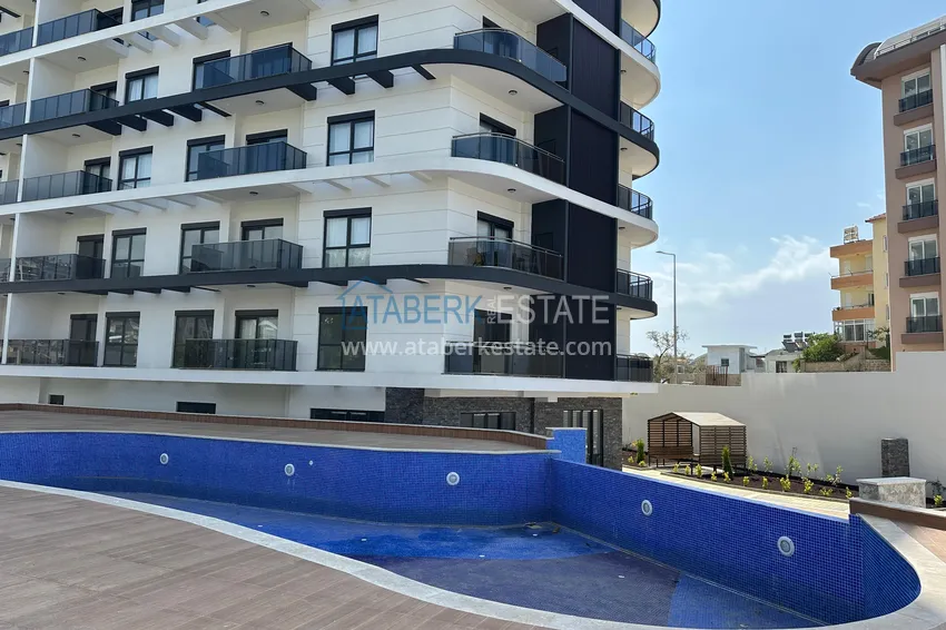 New 2+1 apartment with panoramic sea and mountain views - Alanya, Avsallar 10 