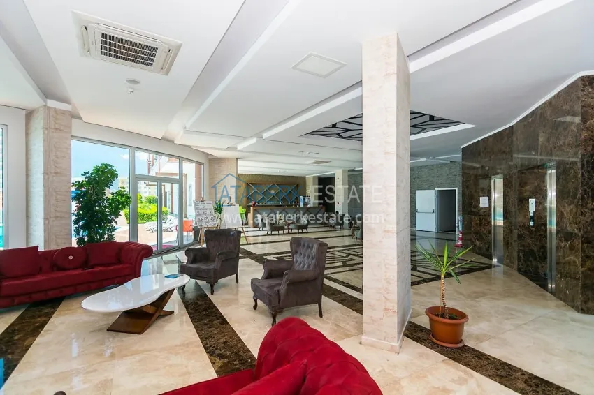 Furnished penthouse studio with mountain views in Mahmutlar, Alanya 13 