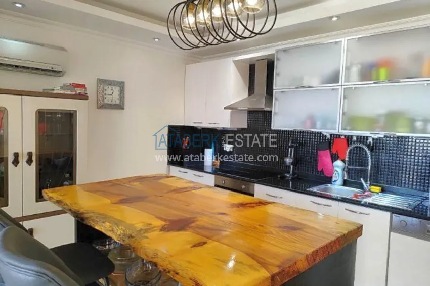 Purchase 5+1 duplex penthouse with furniture — Alanya, Avsallar district 11 