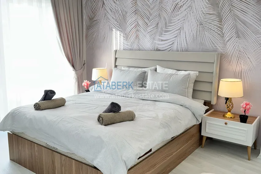Purchase Furnished 3+1 duplex in a cozy residential complex - Mahmutlar, Alanya 13 