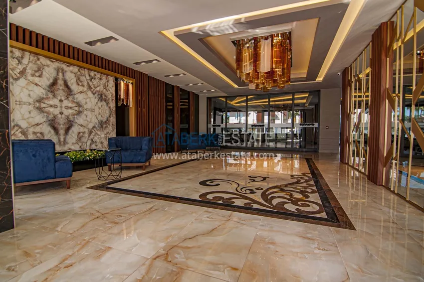 2+1 apartment in a luxury complex on the seafront - Mahmutlar district, Alanya 14 