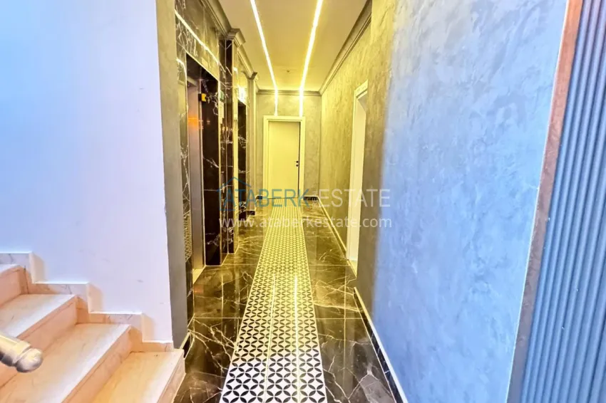 Finished 1+1 apartment in a cozy complex — Alanya, Avsallar district 11 